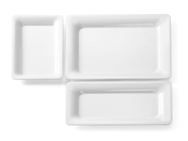 Plateau gastronorm 1/4 20 mm bord fin mélamine – Image 4