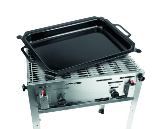 Barbecue gaz Grill-Master Maxi incl. plaque et grille – Image 4