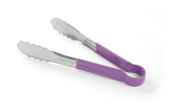 Pince de service inox 300 mm poignée PVC – Image 4