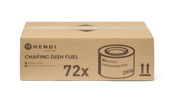Pâte combustible - boîte 200 g éthanol Hendi – Image 4