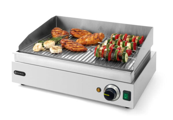 Grill rainuré Profi Line 380x550x240 mm 230V 2400W – Image 4