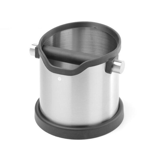 Knock box rond 153x185x165 mm inox