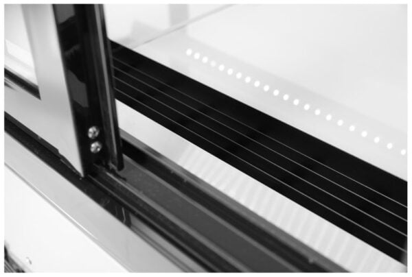 Vitrine réfrigérée - 610L avec 2 étagères – Image 4