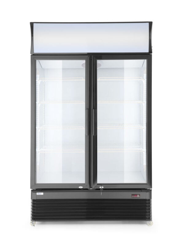 Armoire réfrig. 2 porte vitré 750L – Image 4