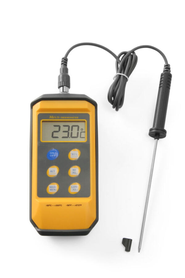 Thermomètre résistant aux chocs avec sonde