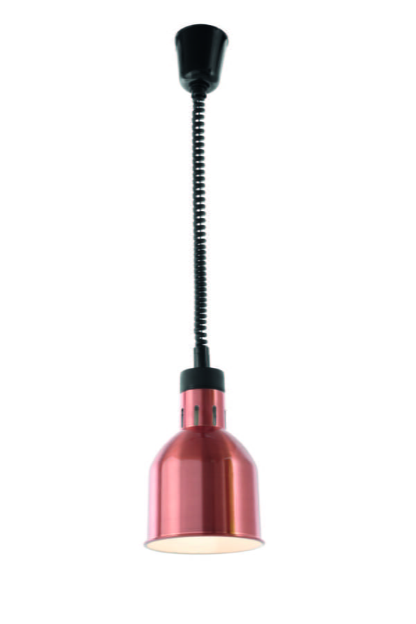Lampe chauffante réglable cylindrique argent 230V 250W – Image 5