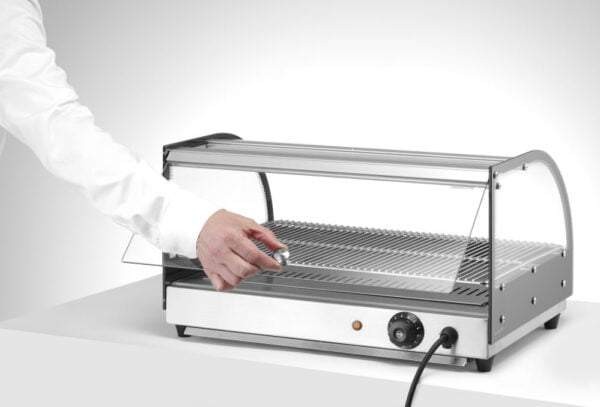 Vitrine de table chauffante 1 niveau GN 1/1 230V 400W – Image 5