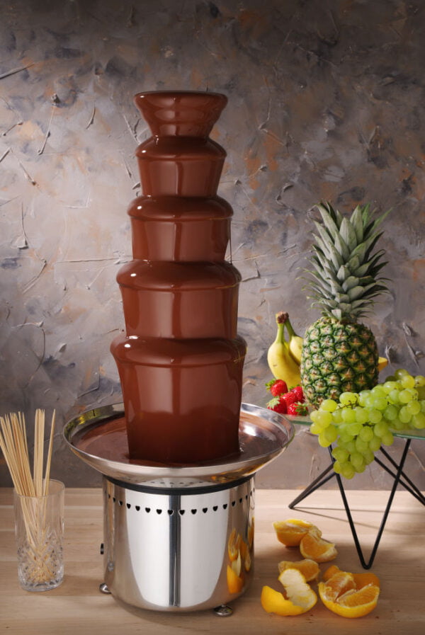 Fontaine à chocolat 5 niveaux inox 230V 265W – Image 3