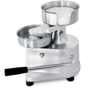 Presse à hamburgers inox/alu 330x250x300 mm