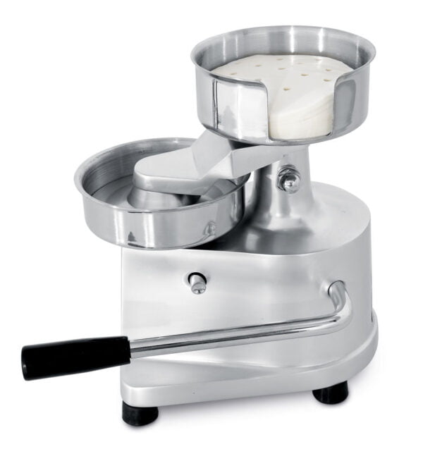 Presse à hamburgers inox/alu 330x250x300 mm