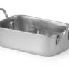 Plat snack inox 185x95x45 mm