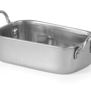 Plat snack inox 185x95x45 mm