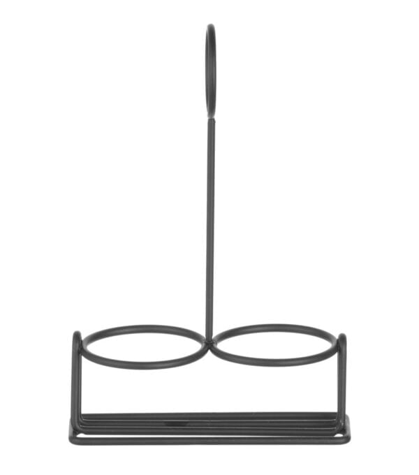 Etagère à condiments noir 135x65x200 mm – Image 2