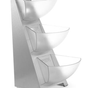 Etagère multifonction inox avec 3 SAN bassins 1 l