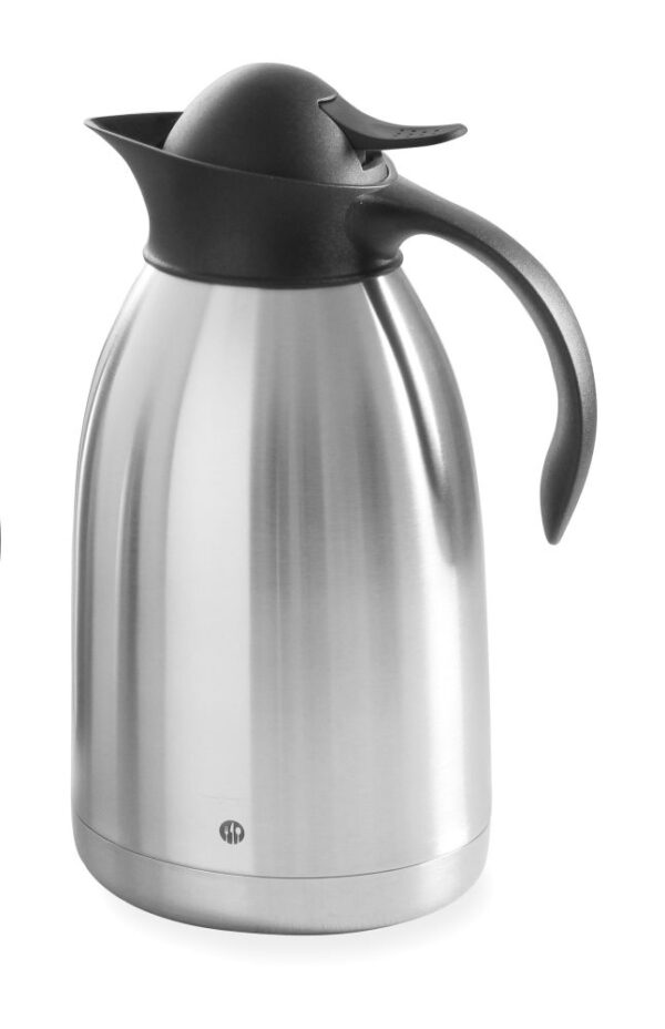 Verseuse isotherme 1 l inox PP noir – Image 4