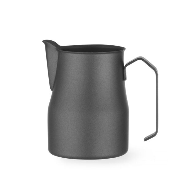 Pot à lait avec bec verseur en forme V noir mat 700 ml