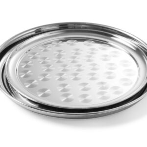 Plateau de service 300 mm inox brossé