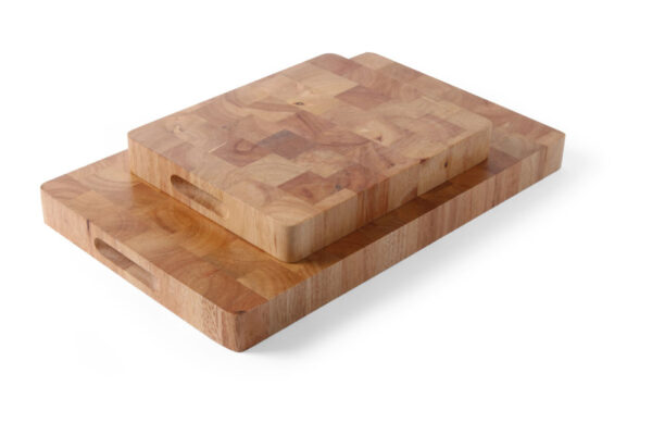 Planche à découper GN 1/2 45 mm bois de Hévéa