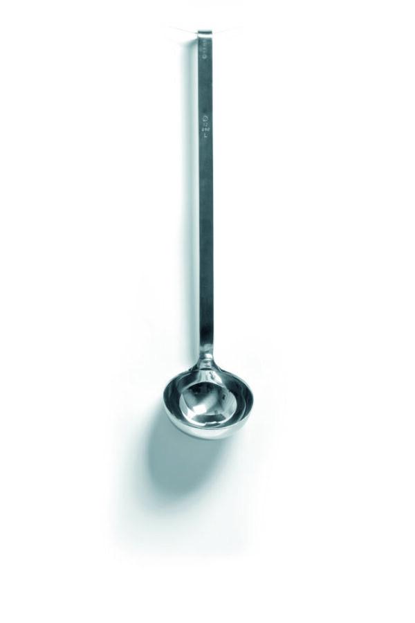 Louche anti-goutte inox 100x430 mm 0,25 l Profi Line