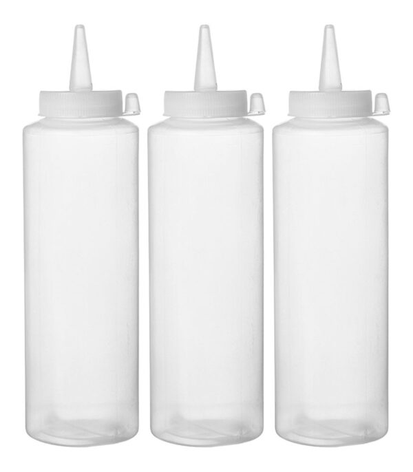 Flacon distributeur 35 cl droit transparent – Image 3