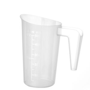 Broc mesureur empilable 0,5 l 95x136 mm PP