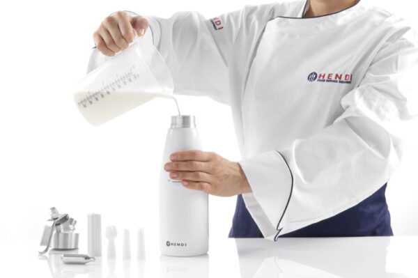 Siphon à chantilly 0,50 l blanc Al Kitchen Line – Image 2