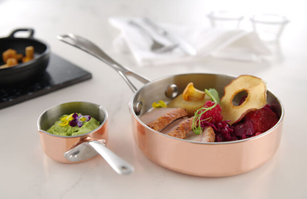 Casserole miniature avec bec verseur 3 ply 85x50mm – Image 4