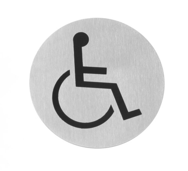 Pictogramme Portables éteint inox 75 mm – Image 4