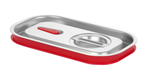 Couvercle gastronorme bord en silicone 1/2 Kitchen- Budget Line – Image 4
