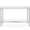 Table de travail inox inox 1200x600x850 mm Budget – Image 4