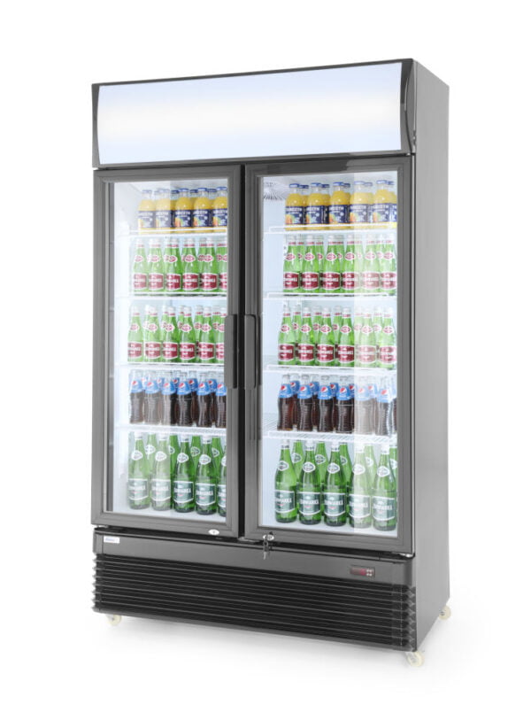 Armoire réfrig. 2 porte vitré 750L – Image 3