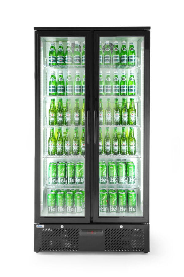 Arrière de bar réfrigéré double portes - 448 l