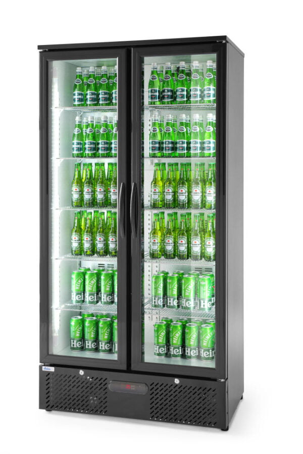 Arrière de bar réfrigéré double portes - 448 l – Image 3