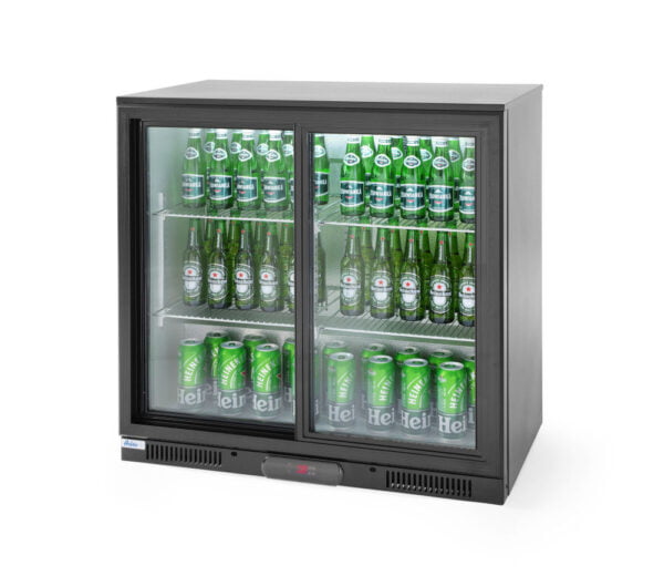 Arrière de bar réfrigéré portes coulissantes - 197 l – Image 3