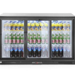 Arrière de bar réfrigéré portes coulissantes 303 l