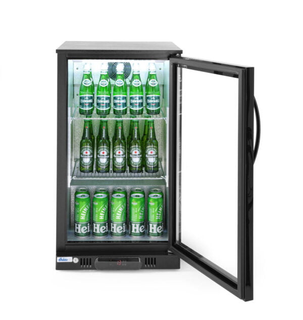 Arrière de bar réfrigéré une porte - 118 l