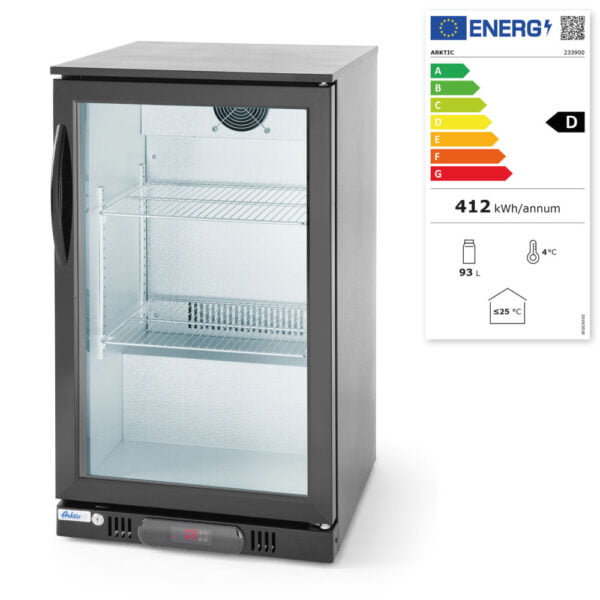 Arrière de bar réfrigéré une porte - 118 l – Image 2