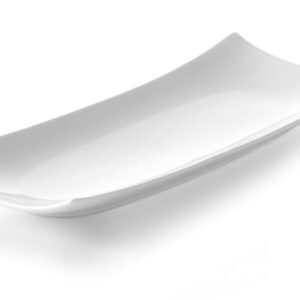 Assiette Bark 218x105x23 mm porcelaine