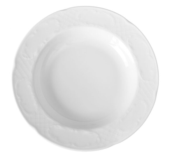 Assiette creuse 235 mm Flora