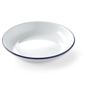 Assiette creuse émaillée 220 mm
