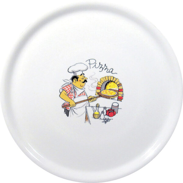 Assiette à pizza 330 mm décorée Speciale – Image 2