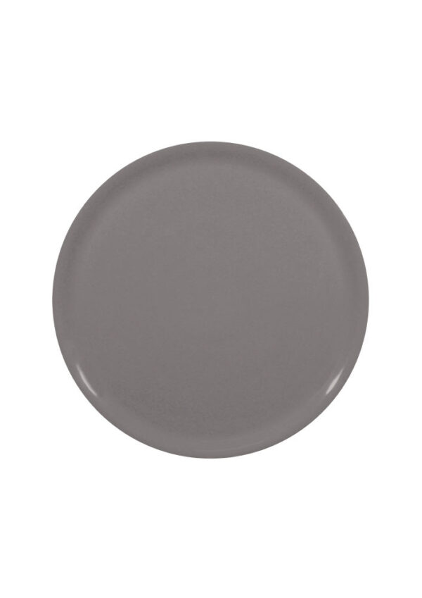 Assiette à pizza 330 mm gris foncé Speicale