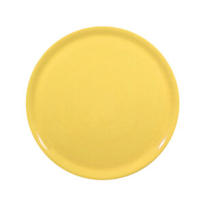Assiette à pizza 330 mm jaune Speciale