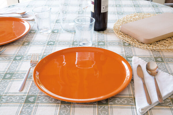 Assiette à pizza 330 mm orange Speciale – Image 2
