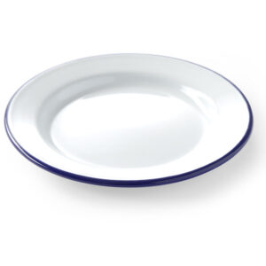 Assiette plate émaillée 200 mm