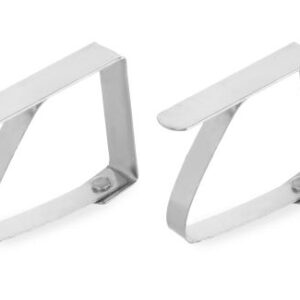 Attache-nappe inox 18/0 50x10x40 mm