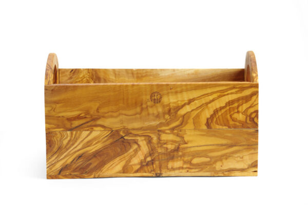Bôit à pain bois d'olivier 245x198x194 mm