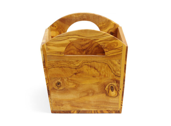 Bôit à pain bois d'olivier 245x198x194 mm – Image 3