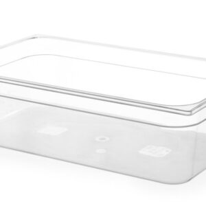 Bac Gastronorm 1/1 65 mm polycarbonate transparent