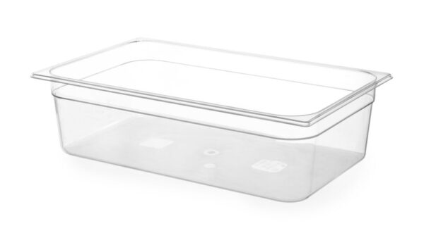 Bac Gastronorm 1/1 65 mm polycarbonate transparent